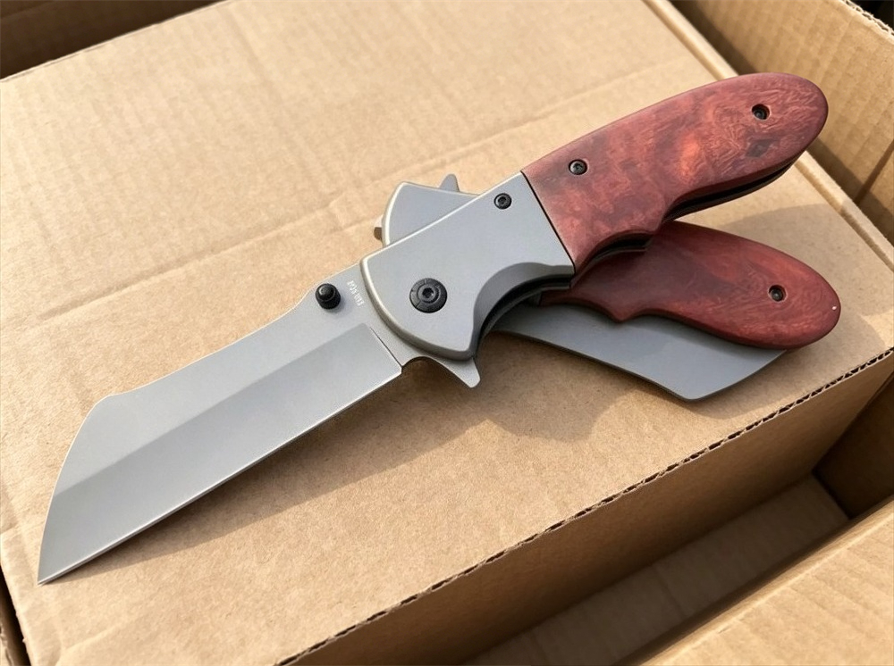 Edc Daily Carry - High-Quality DA104 Folding Pocket Knife, 5Cr13Mov