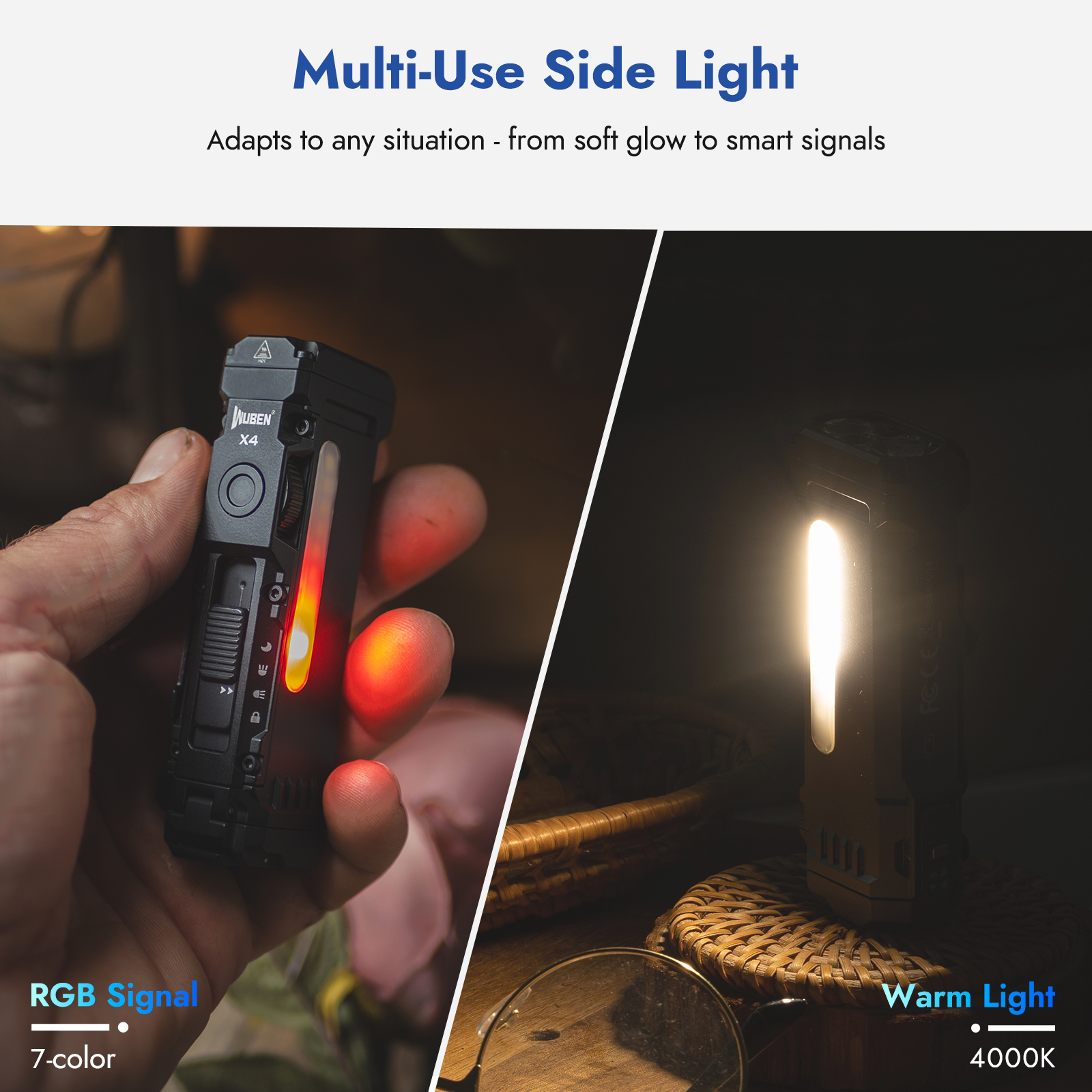 WUBEN X4 & G5 EDC Flashlight B - Edc Every Day Carry おもちゃ 评论和价格