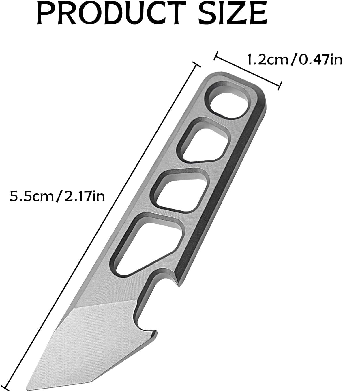 EDC Pry Bar Mini Keychain,Tita - Edc Every Day Carry おもちゃ 评论和价格