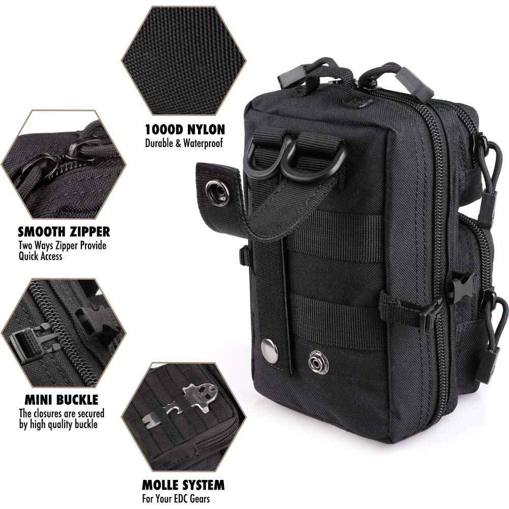 Tactical Molle Utility Pouch,  - Edc Carry Box 评论和价格
