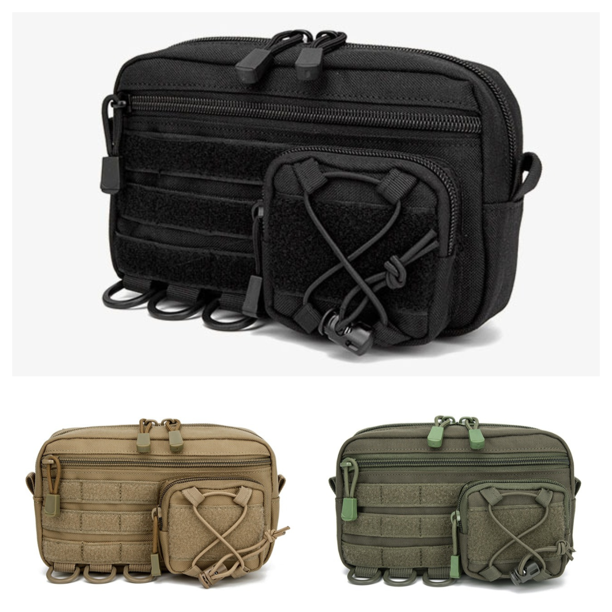 1000D EDC Molle Pouch Horizont - Edc Carry Fanny Pack 评论和价格