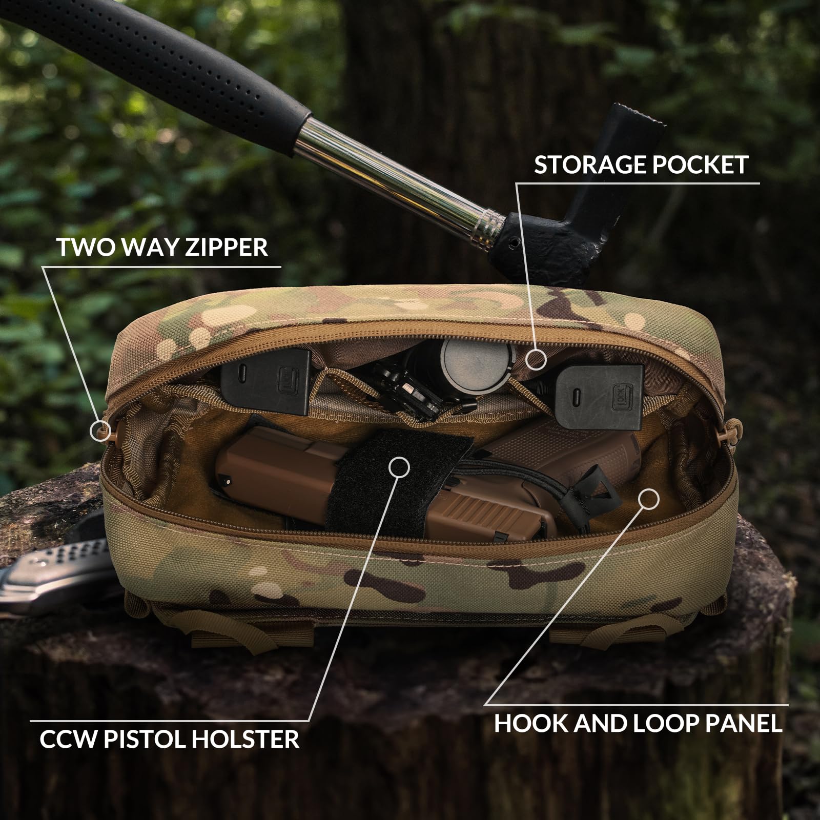 Tactical Fanny Pack, Concealed - Edc Carry Fanny Pack 评论和价格