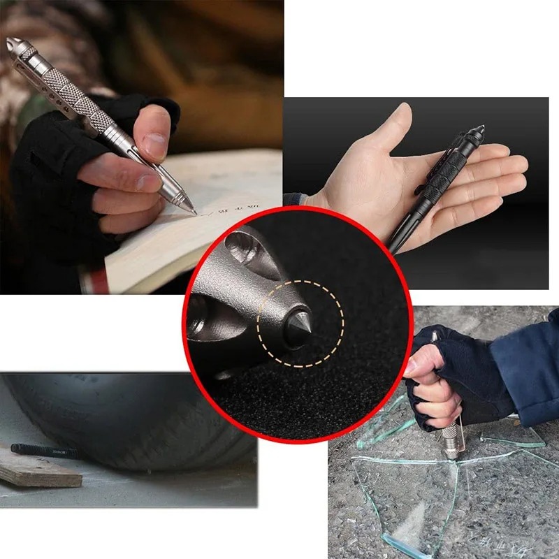 Portable Tactical Pen Self Def - Pen Tactical Glass 评论和价格