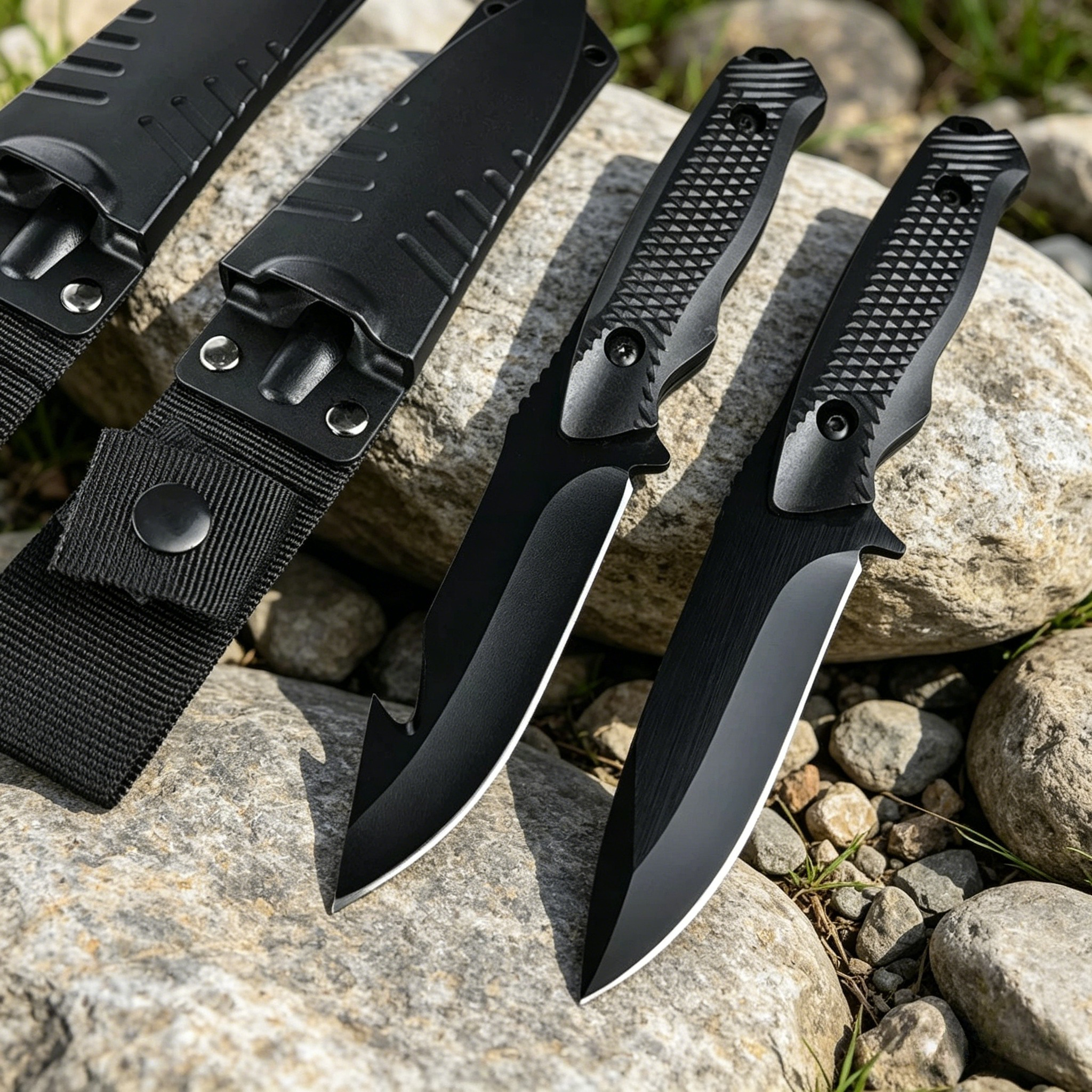 Outdoor Jungle Hunting Knife 5 - Edc Every Day Carry おもちゃ 评论和价格