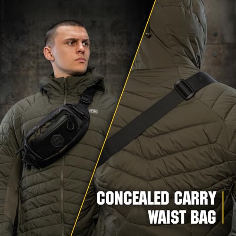 Tactical Mens Fanny Pack - Wai - Edc Carry Fanny Pack 评论和价格