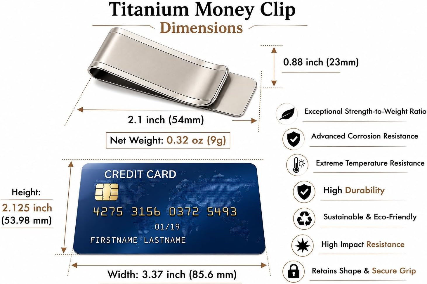 Titanium Money Clip Wallet For - Wallet Slim Titanium 评论和价格
