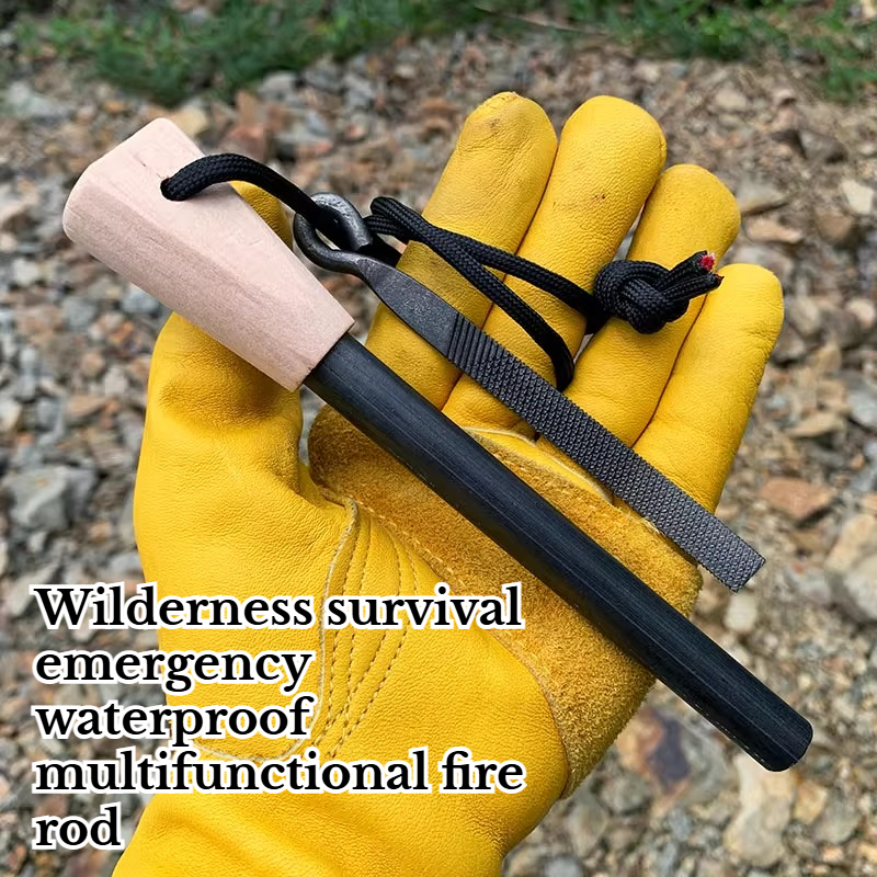 Outdoor Waterproof Emergency F - Ferro Rod Striker 评论和价格