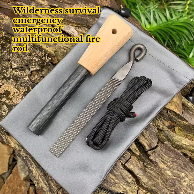 Outdoor Waterproof Emergency F - Ferro Rod Striker 评论和价格