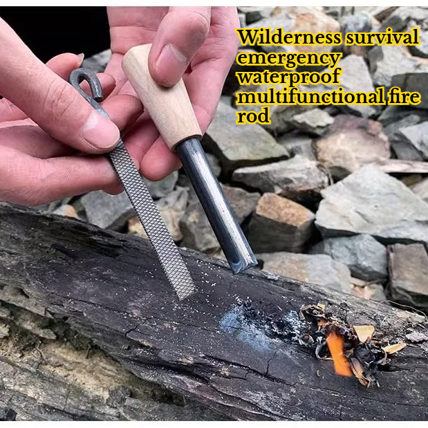 Outdoor Waterproof Emergency F - Ferro Rod Striker 评论和价格