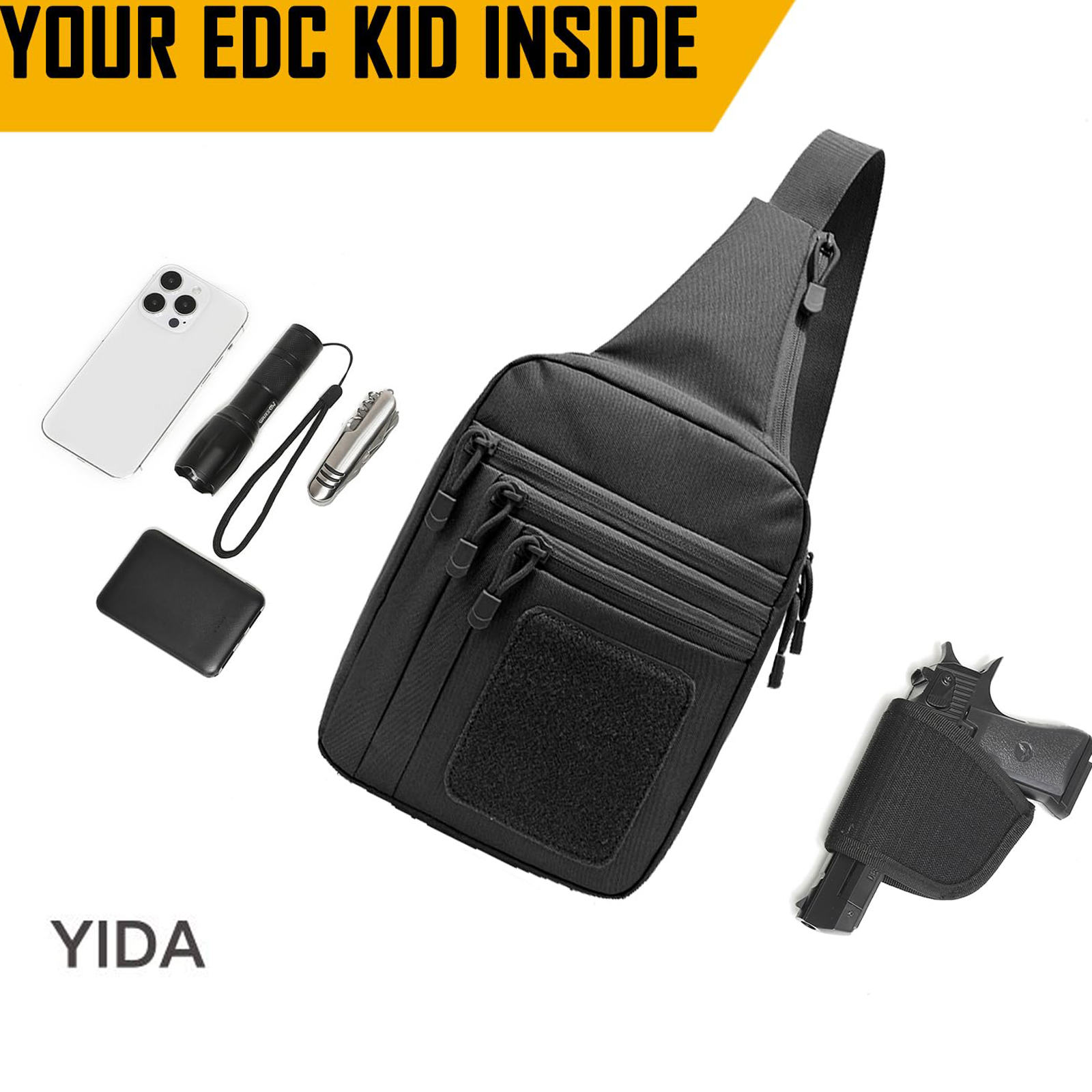 Concealed Carry Crossbody Bag  - Edc Carry Handgun 评论和价格